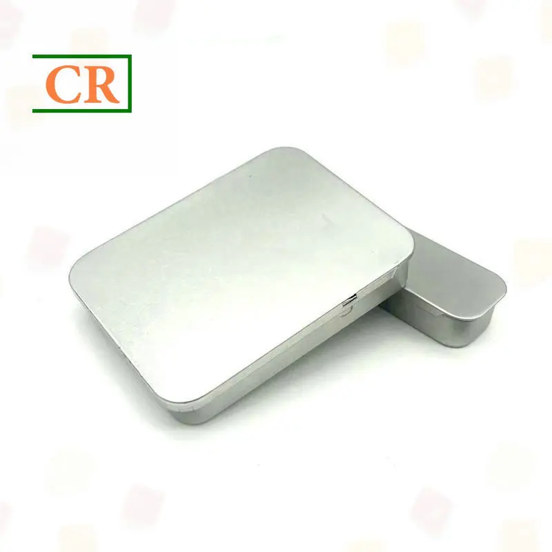 Custom Middle Size Child Resistant Slide Tin Case - 3.46x2.65 inches Manufacturers, Supplier
