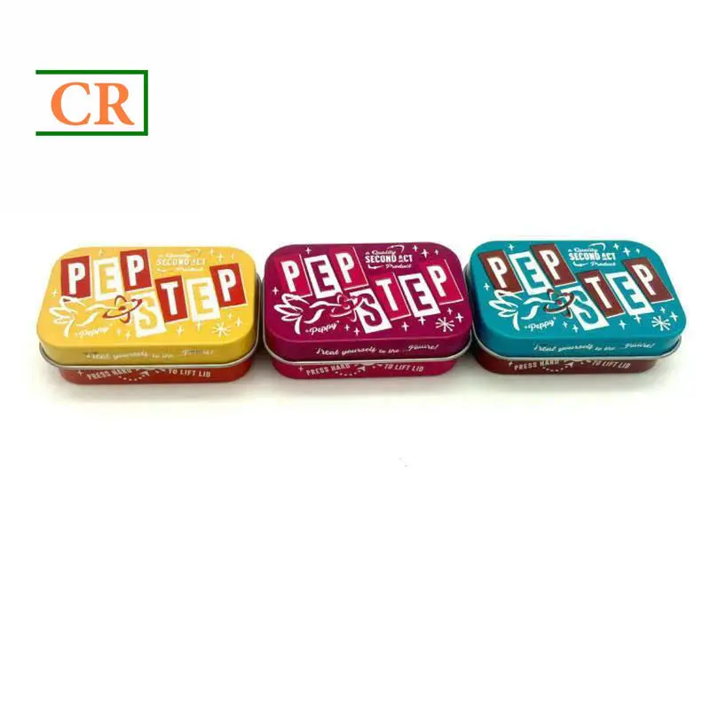 OEM 2.5 Inches Retro Flip Child Resistant Tin Case for Mints Manufacturer, Factories