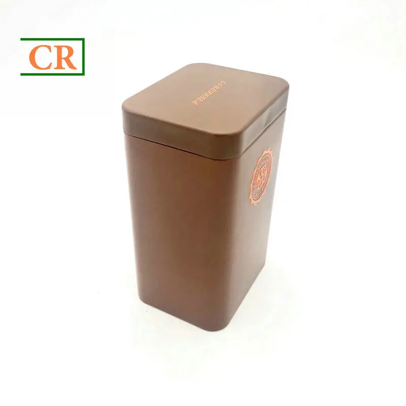 Custom 3 Inches Square Airtight Child Resistant Tin Box for Flower Manufacturers, Factories