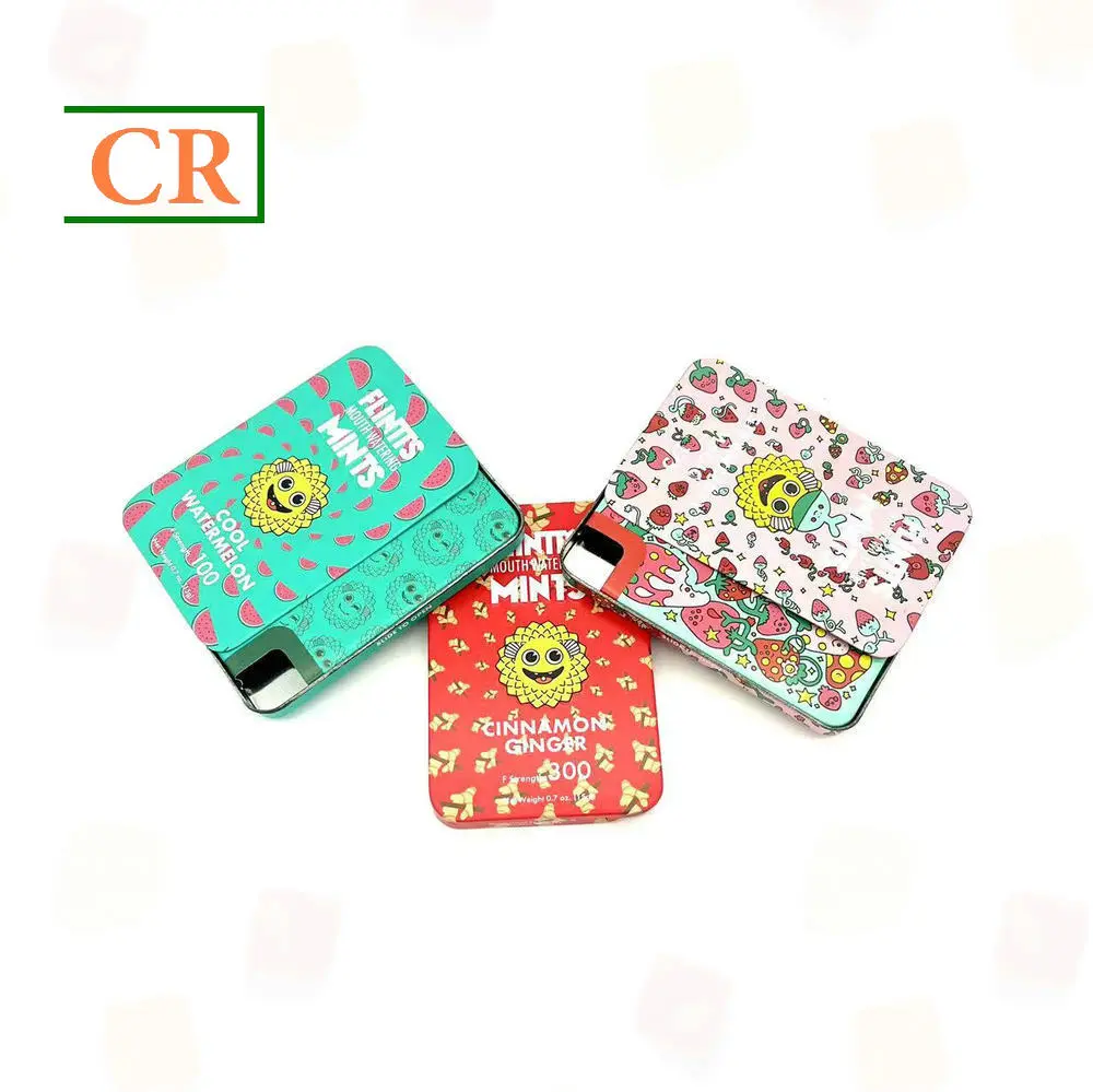 OEM Sideward Sliding Tin Case for Mints Manufacturer, Suppliers