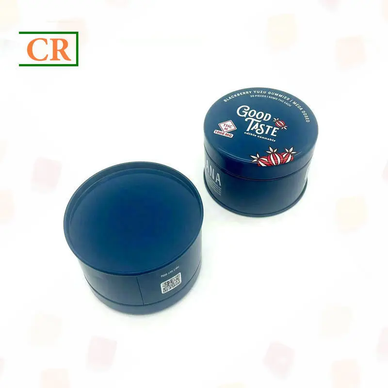 OEM Airtight Child Proof Tin Can for Marijuana Flower Packaging Supplier, Factory
