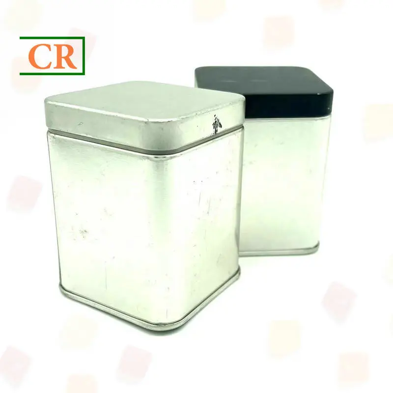 OEM Gummies Square Child Resistant Tin Box - 2.1x2.1 inches Manufacturers, Factory
