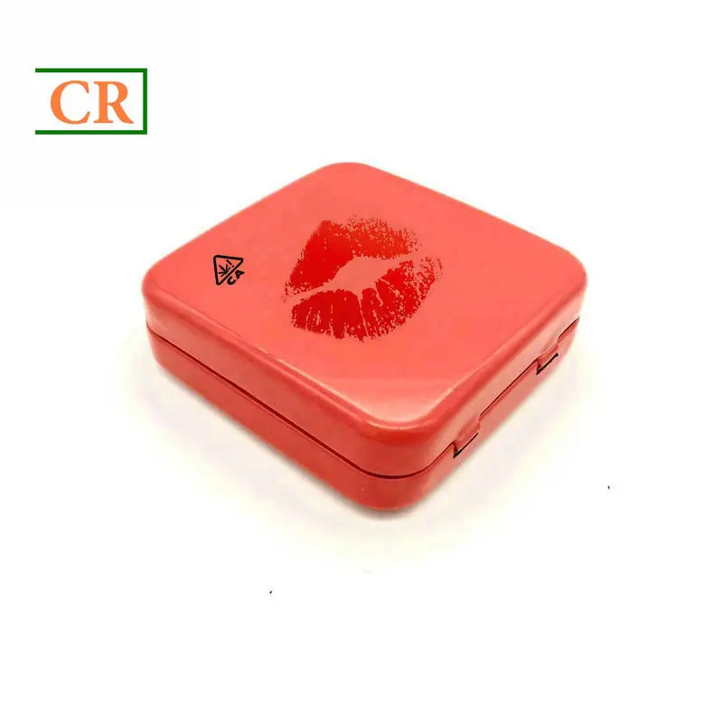 Custom Hinged Child Proof Metal Packgaing for Mints Manufacturers, Suppliers
