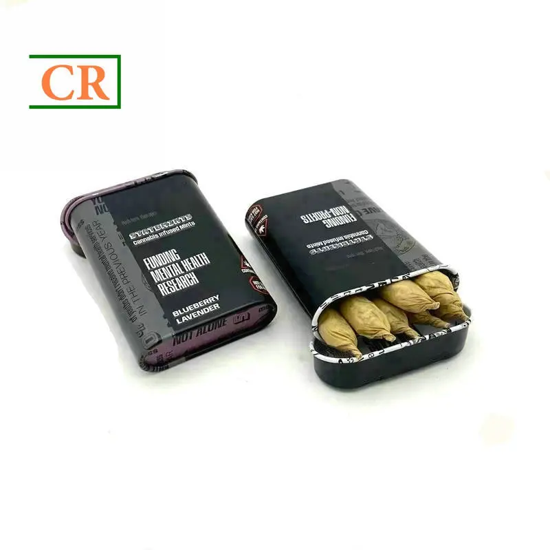 OEM Mini Pre-rolls Standup Child Resistant Tin Case Manufacturers, Suppliers