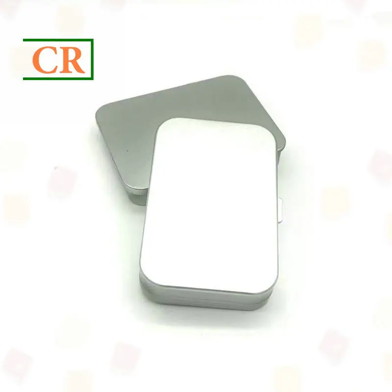 Custom Hinged Child-Resistant Tin with One Button for Mints Manufacturer, Manufacturers