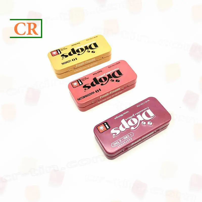 Custom Small Child Resistant Tin Box for Mints Suppliers, Factory