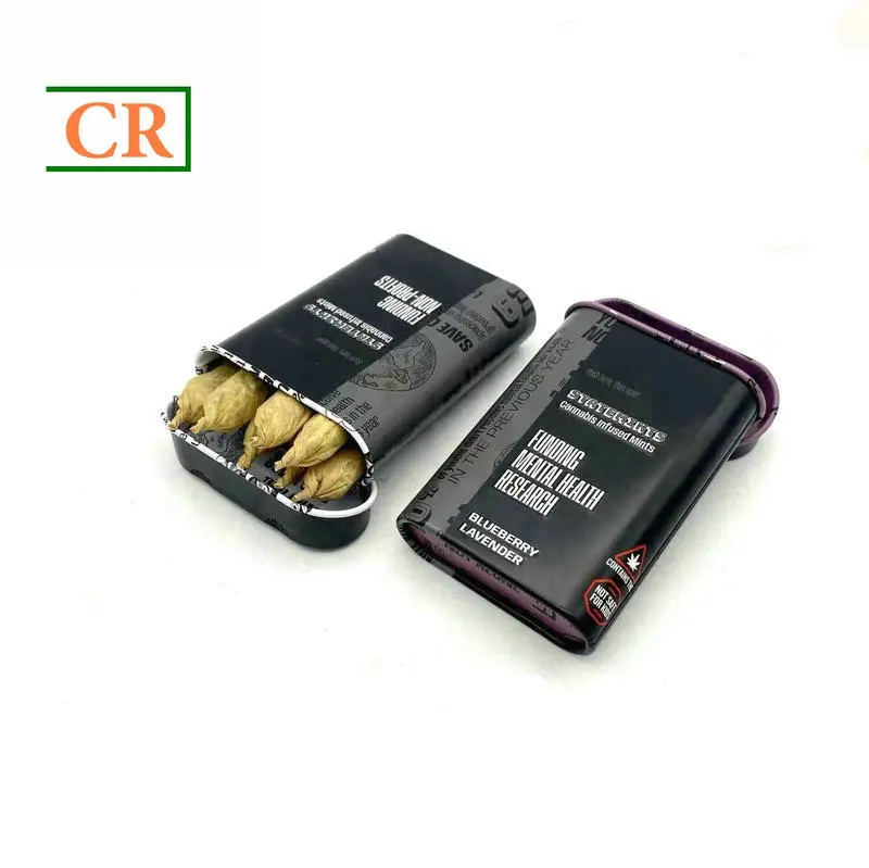 OEM Mini Pre-rolls Standup Child Resistant Tin Case Manufacturers, Suppliers