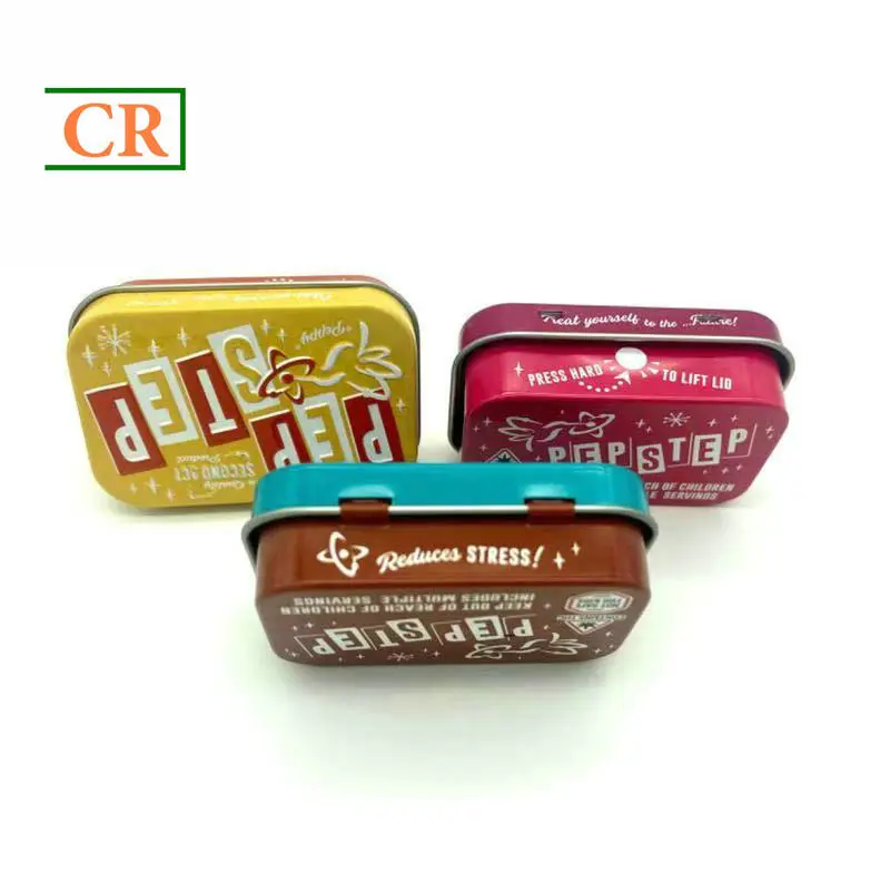 OEM Smaller Retro Child Resistant Tin Box Manufacturer, Factory