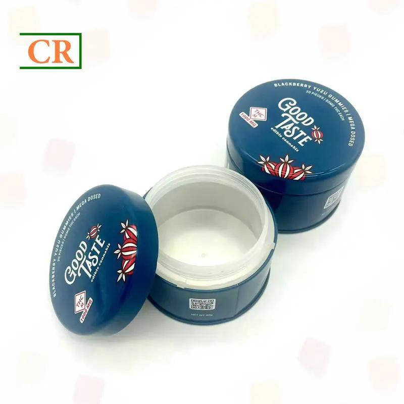 OEM Airtight Child Proof Tin Can for Marijuana Flower Packaging Supplier, Factory