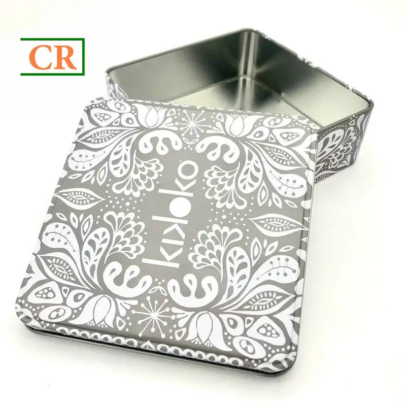 OEM Square Tin Box for Tea Bag Manufacturer, Factories