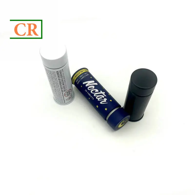 Custom 1.18 Inches Small Round Child Proof Tin Can for Mints Supplier, Factory