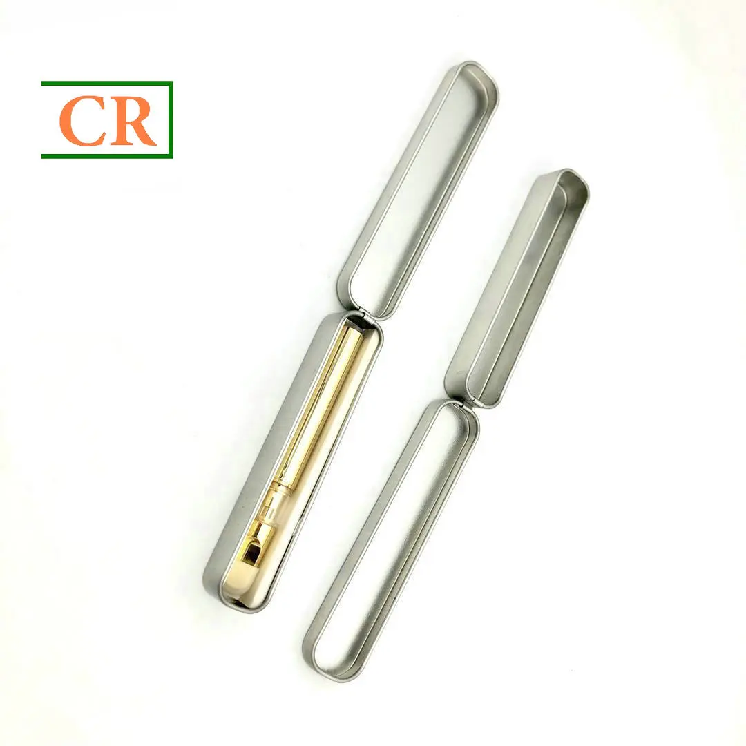 OEM Hinged Small Child Proof Tin Case Manufacturer, Factory