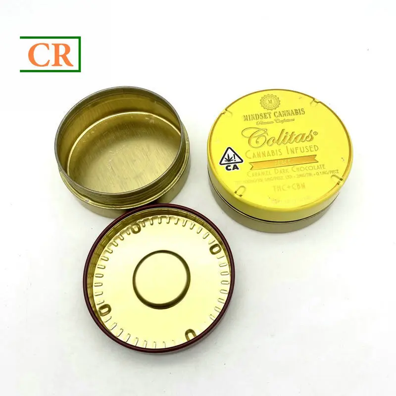 Custom Screw Childproof Tin Can Manufacturer, Factories