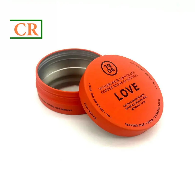 Custom Round Child Proof Tin Can for Mints Manufacturer, Manufacturers