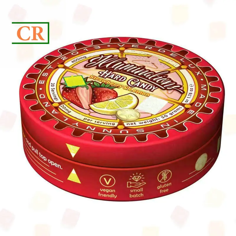 OEM Airtight Round Child Proof Tin Can Manufacturers, Suppliers