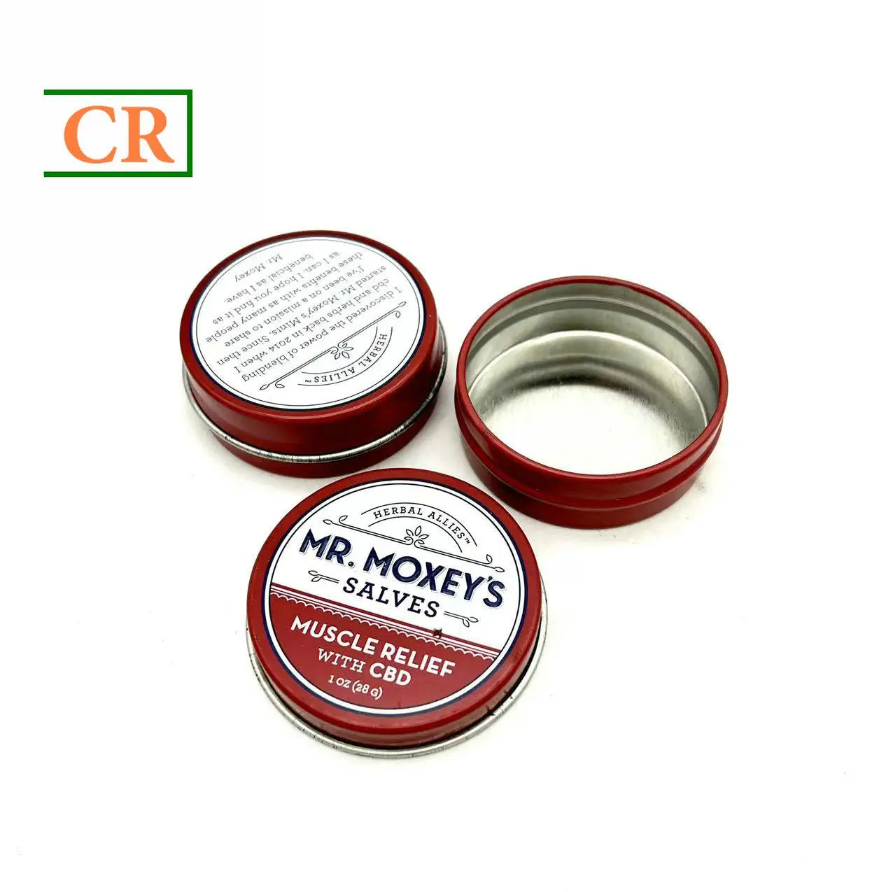 Custom Small Tin Can for Salve Manufacturer, Factories