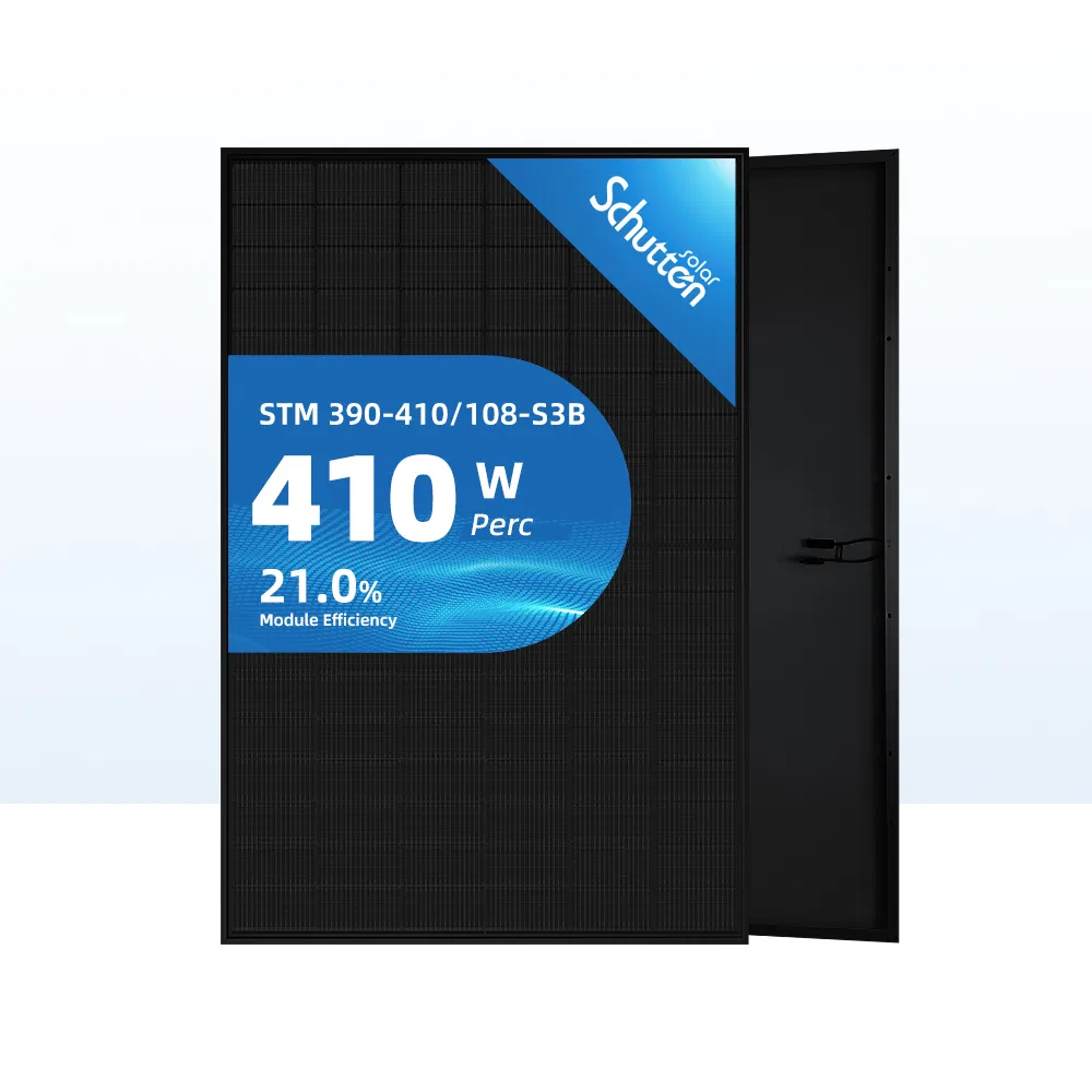 Versatile 395W Perc All Black Solar Panel for Affordable Energy Solutions in Urban Areas