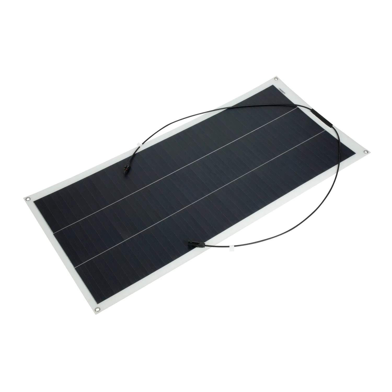 Power Optional 100W Suman Solar ETFE Shingled Overlapping Semi Thin Film Flexible Solar Panel for RV, Marine Power Supply
