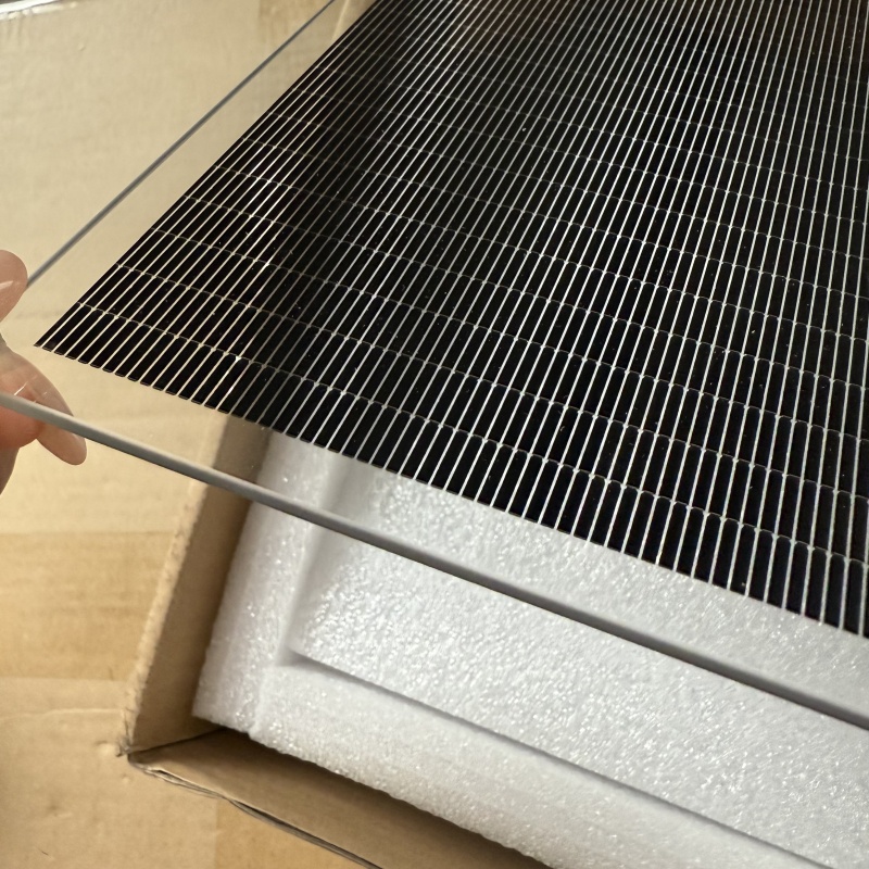 20% 40%Transmittance CDTE Cadmium Telluride Solar Cell Chip Thin Film Glass Solar Panel