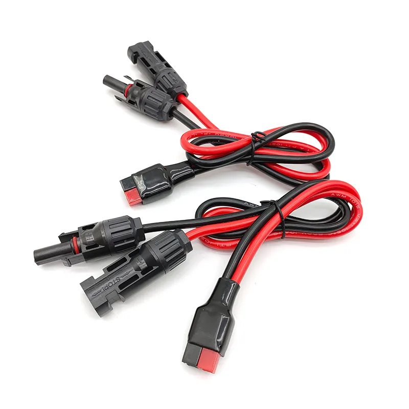Solar Connectors Branch Parallel Adapter Cable Wire Tool Kit for Solar Panel