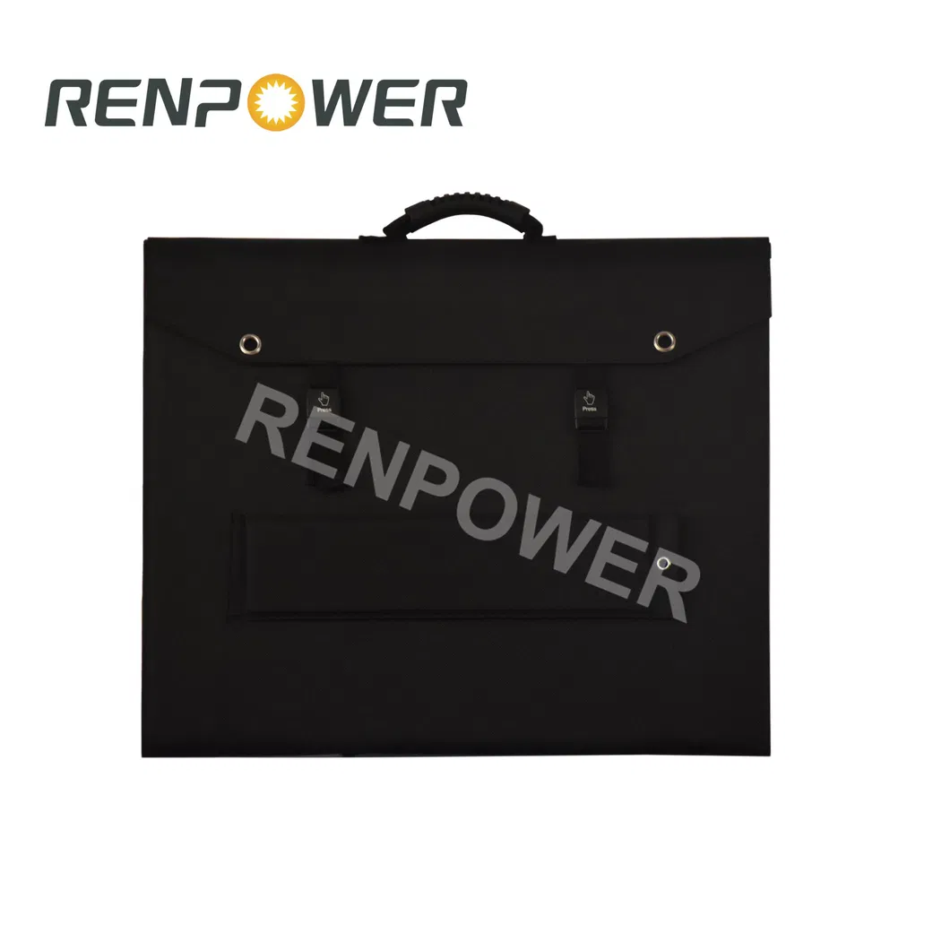 Factory Price 80W Bc Sunpower Portable PV Solar Panel Kit for Outdoor/Camping/Power-Station/RV/12V-Battery