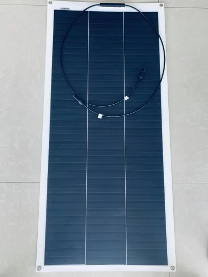 Power Optional 100W Suman Solar ETFE Shingled Overlapping Semi Thin Film Flexible Solar Panel for RV, Marine Power Supply