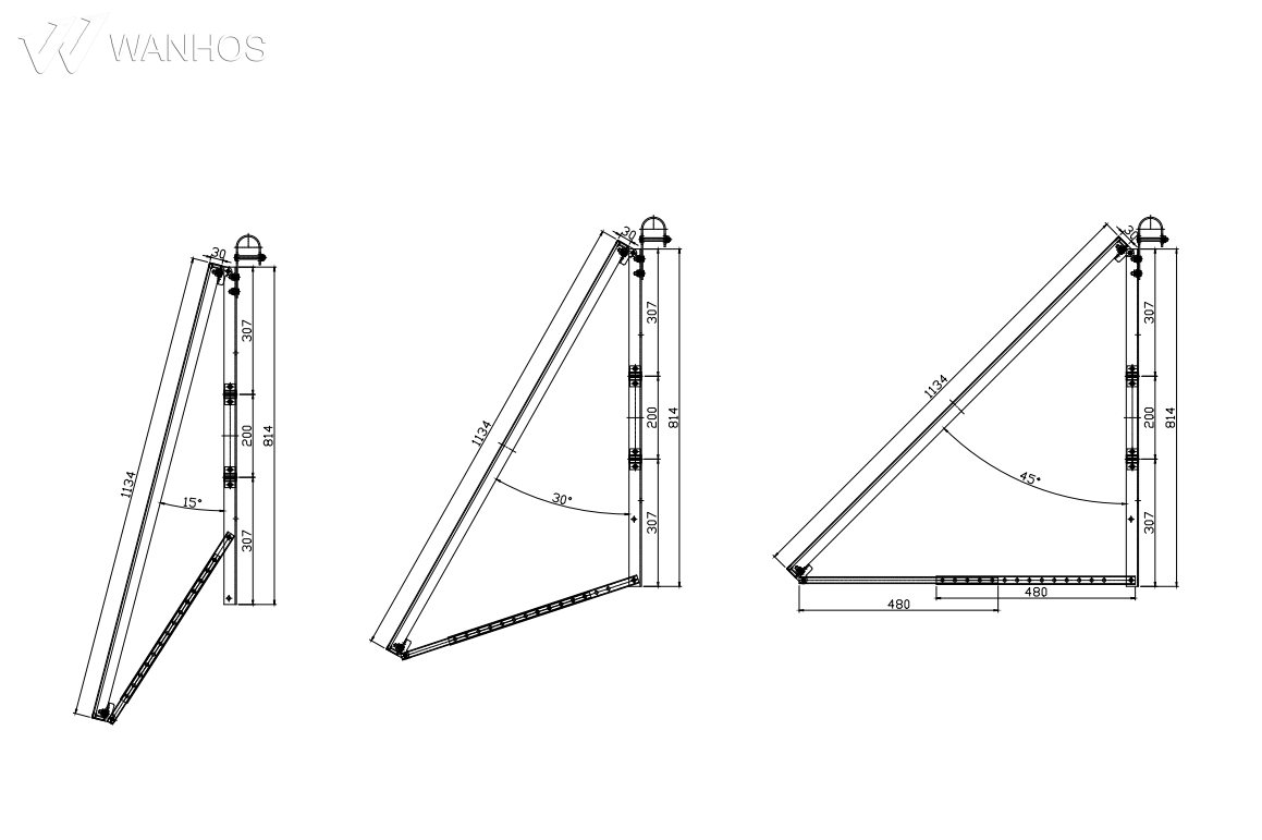 Solar Balcony Mount Balcony Solar Mounting System