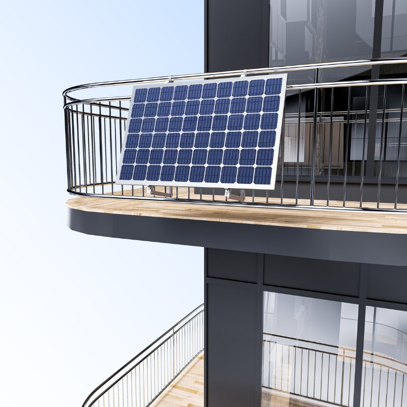 Solar Balcony Mount Balcony Solar Mounting System
