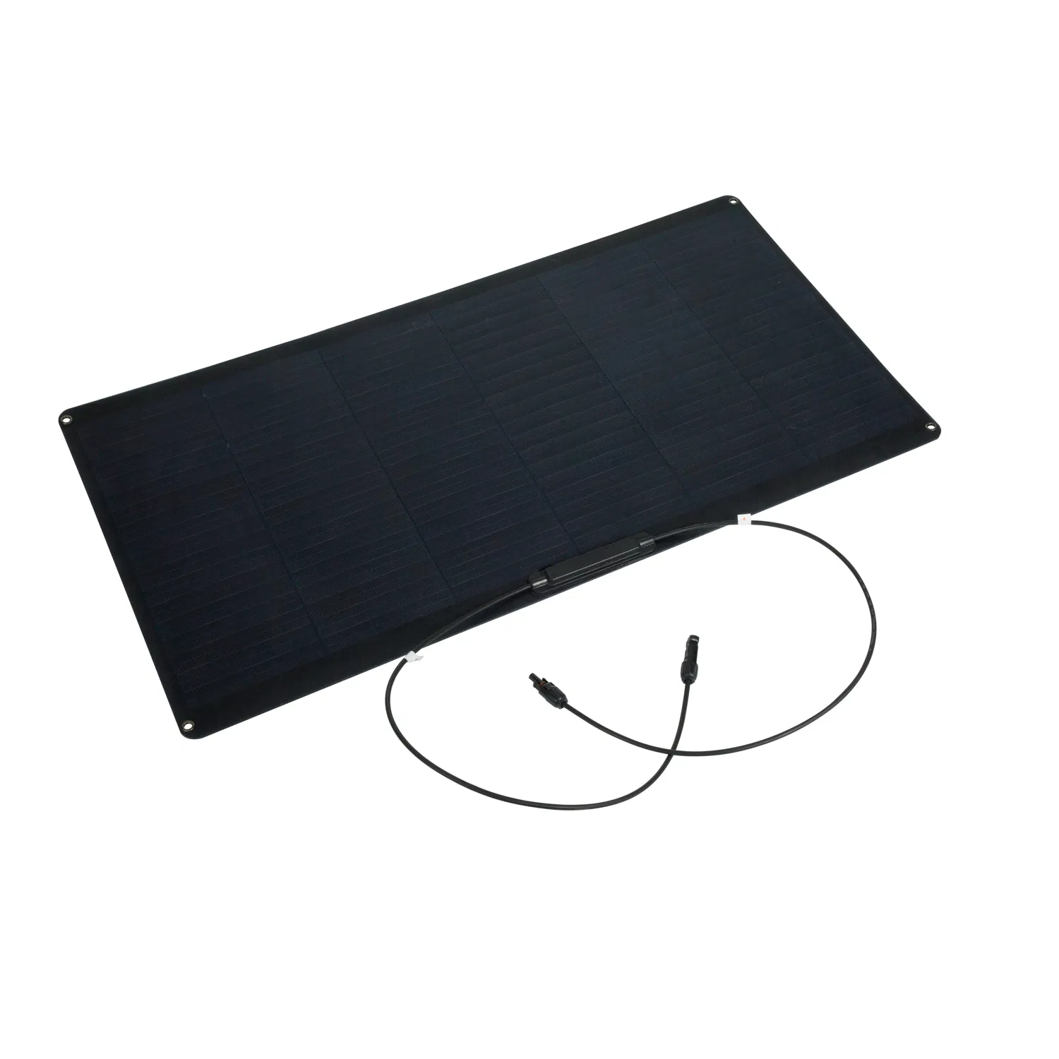 Power Optional 100W Suman Solar ETFE Shingled Overlapping Semi Thin Film Flexible Solar Panel for RV, Marine Power Supply
