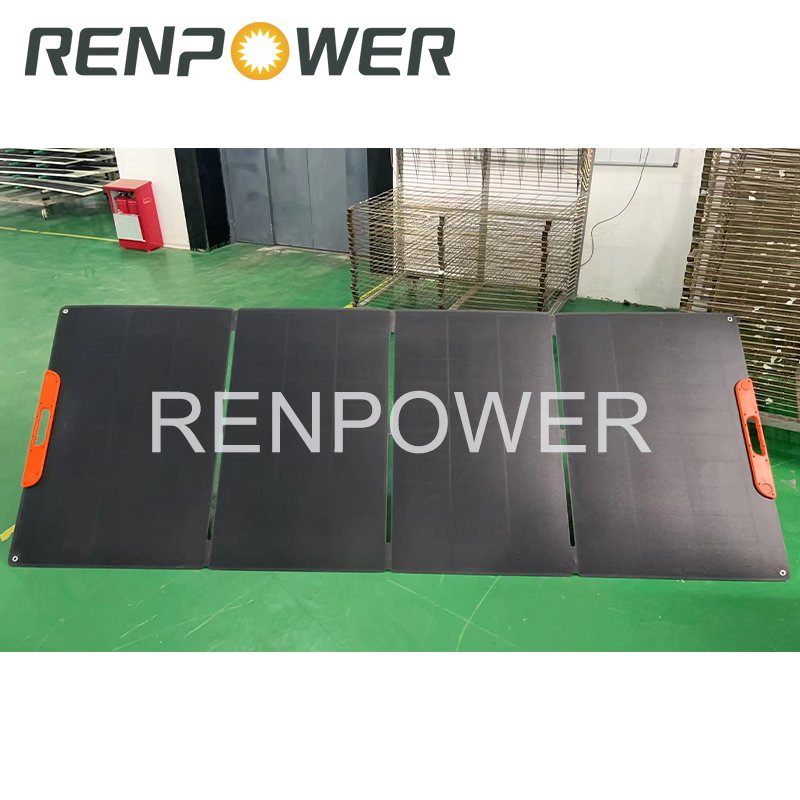 400W Mono Foldable Solar Panel PV Power Kit for RV/Outdoor/Camping/12V-Battery