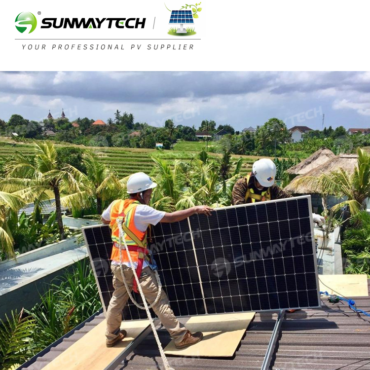 Sunway High-Quality Half Cell Solar Panels 450W 460W 480W Mono Perc with Factory Price and Warranty