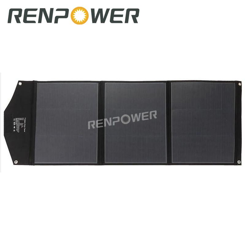 Factory Price 80W Bc Sunpower Portable PV Solar Panel Kit for Outdoor/Camping/Power-Station/RV/12V-Battery