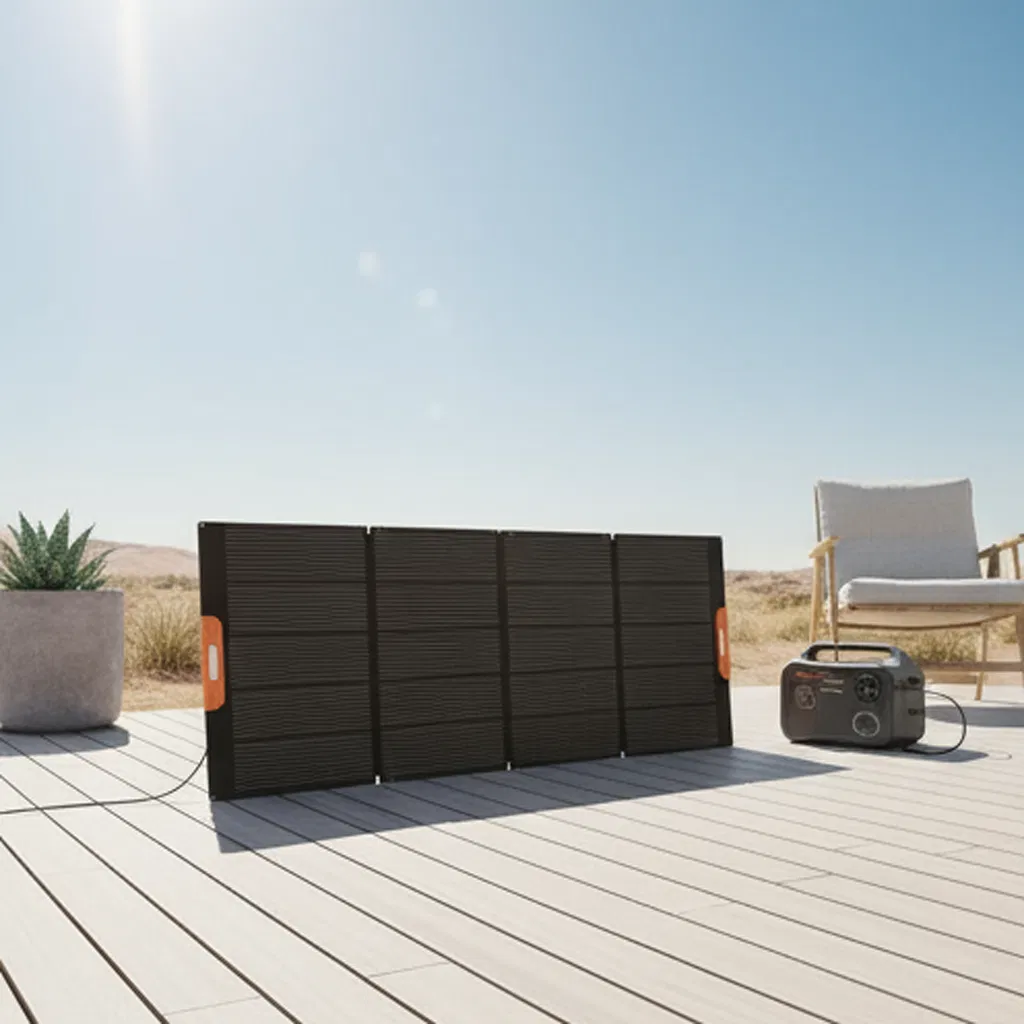 High-Efficiency 450W Portable Solar Panel for Marine Adventures