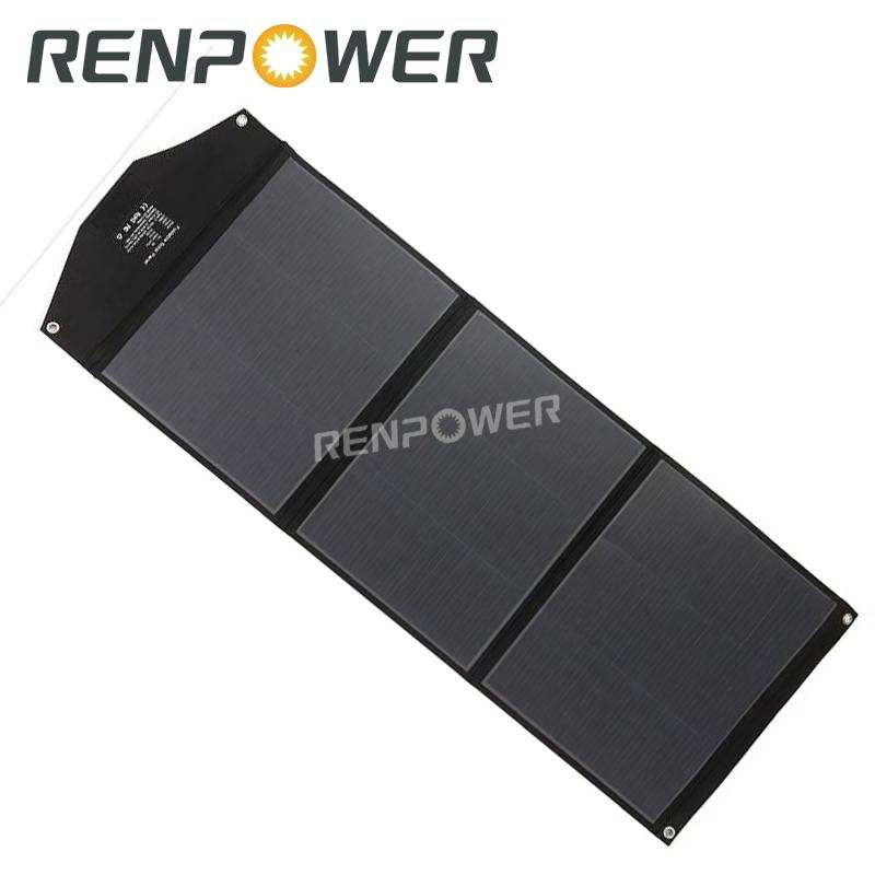 Factory Price 80W Bc Sunpower Portable PV Solar Panel Kit for Outdoor/Camping/Power-Station/RV/12V-Battery