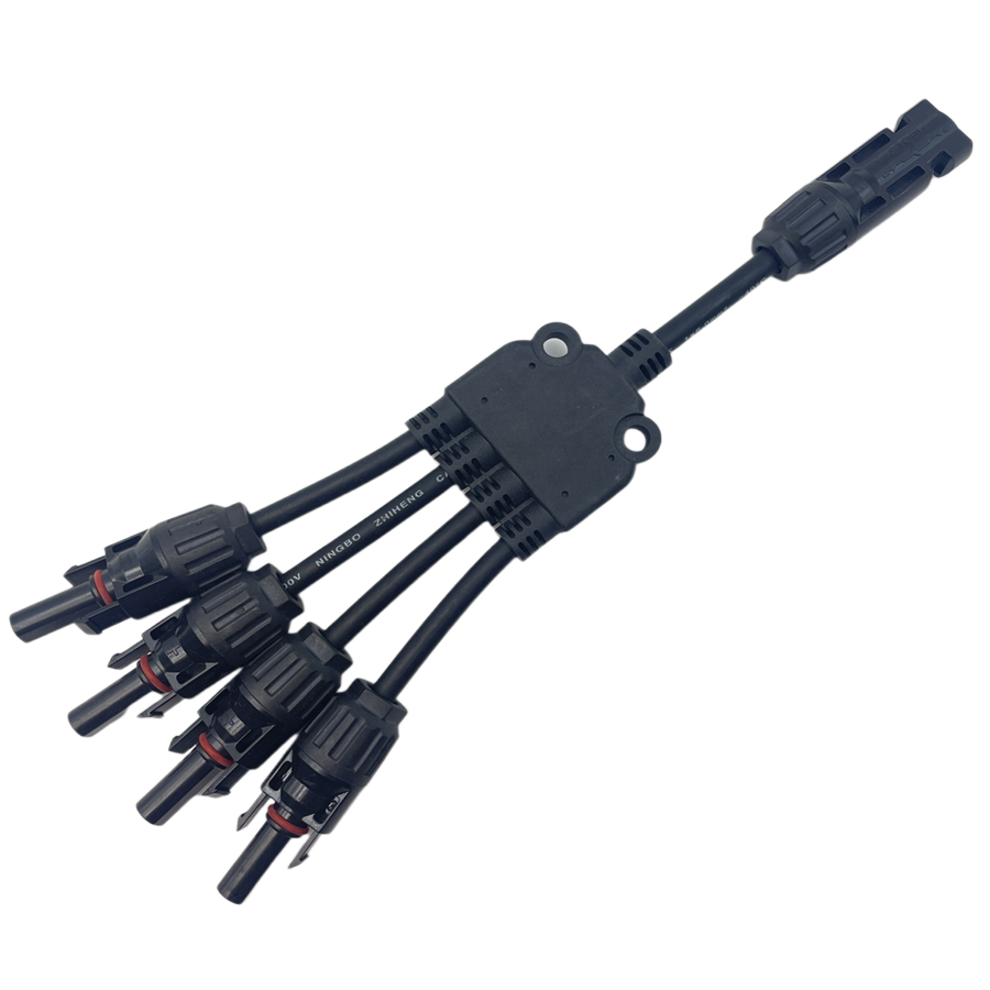Solar Connectors Branch Parallel Adapter Cable Wire Tool Kit for Solar Panel