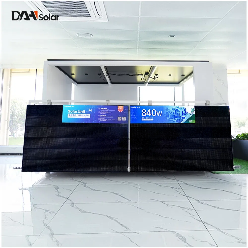 EU Home Use 600W 800W Plug Solar Kit Balcony Solar Panel Mounting System on Grid PV System