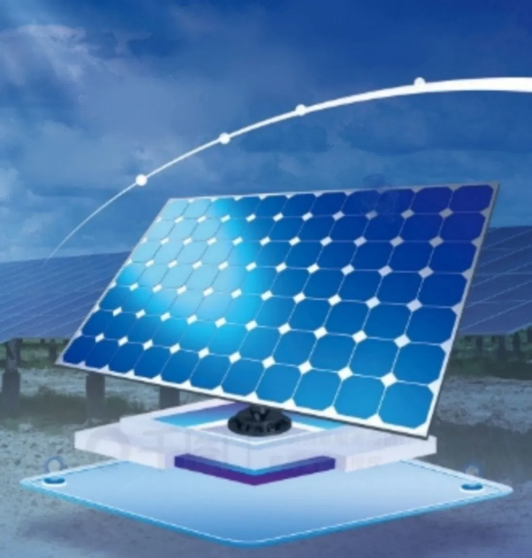 High-Efficiency 130mA Perc Solar Panels for Small Spaces