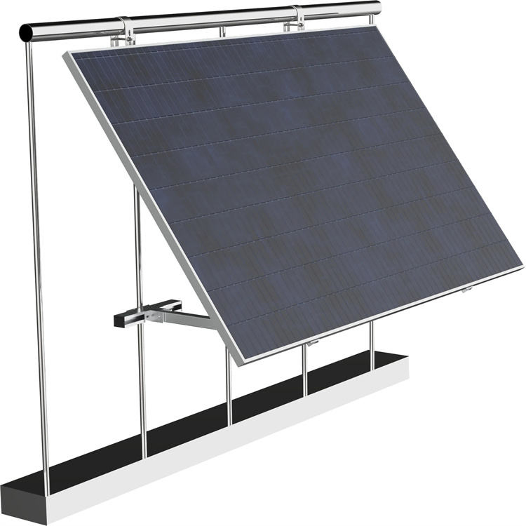 Wholesale Adjustable PV Balcony Solar Mounting System with Connector for Balcony PV Installation
