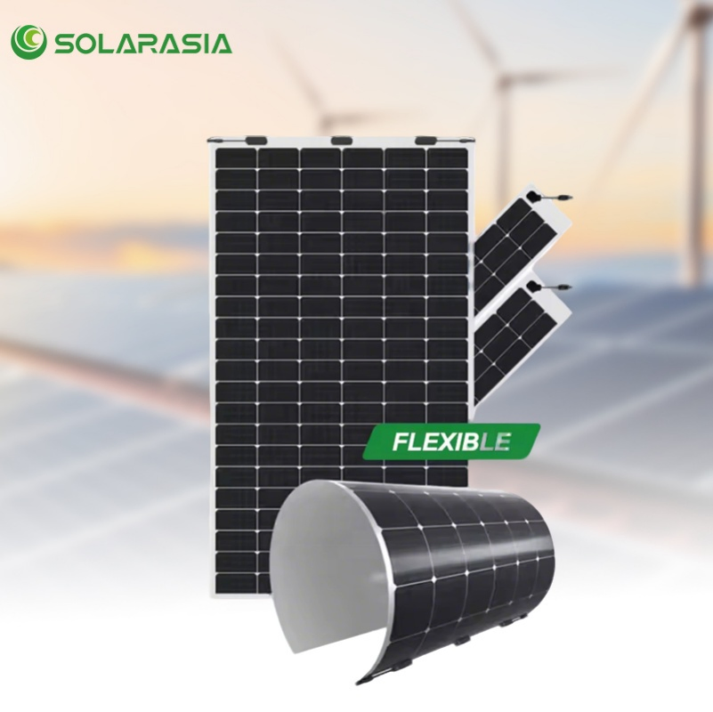 Flexible Solar Panel 520W 430W Flexible Solar Power Kit Complete Thin-Film Portable High-Efficiency with Battery Charger for Yacht Marine and Mobile RV Backup