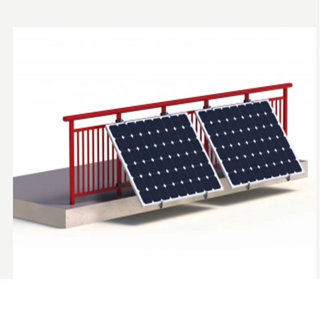 Most-Popular Balcony on Grid PV System Balcony Hanging Solar Power System
