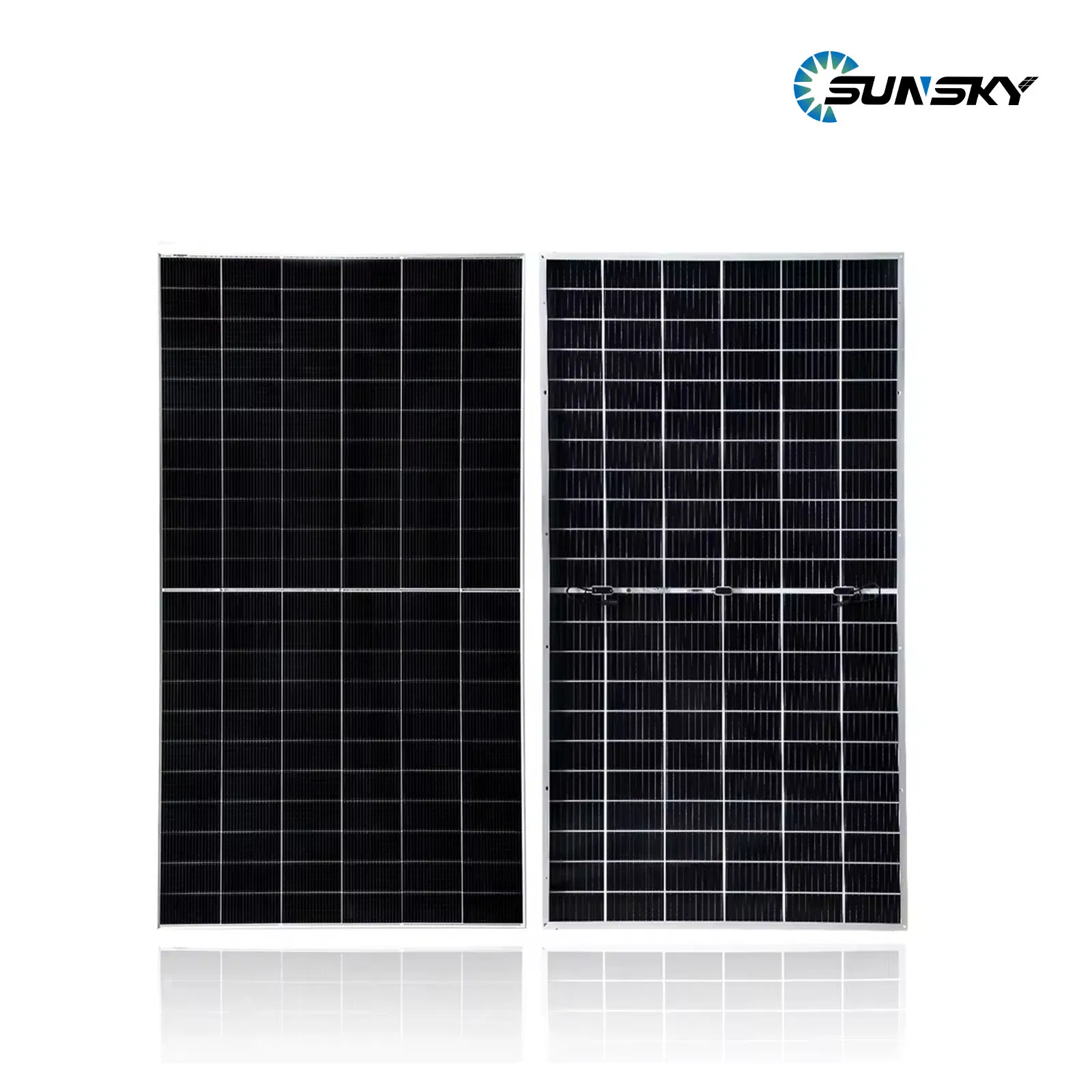 Hot Sale Half Cell Thin Solar Panels 500W 550W 700W 720W Bifacial Perc Monocrystalline Module Solar Panel Wholesale 580W 585W 590W 595W 600W