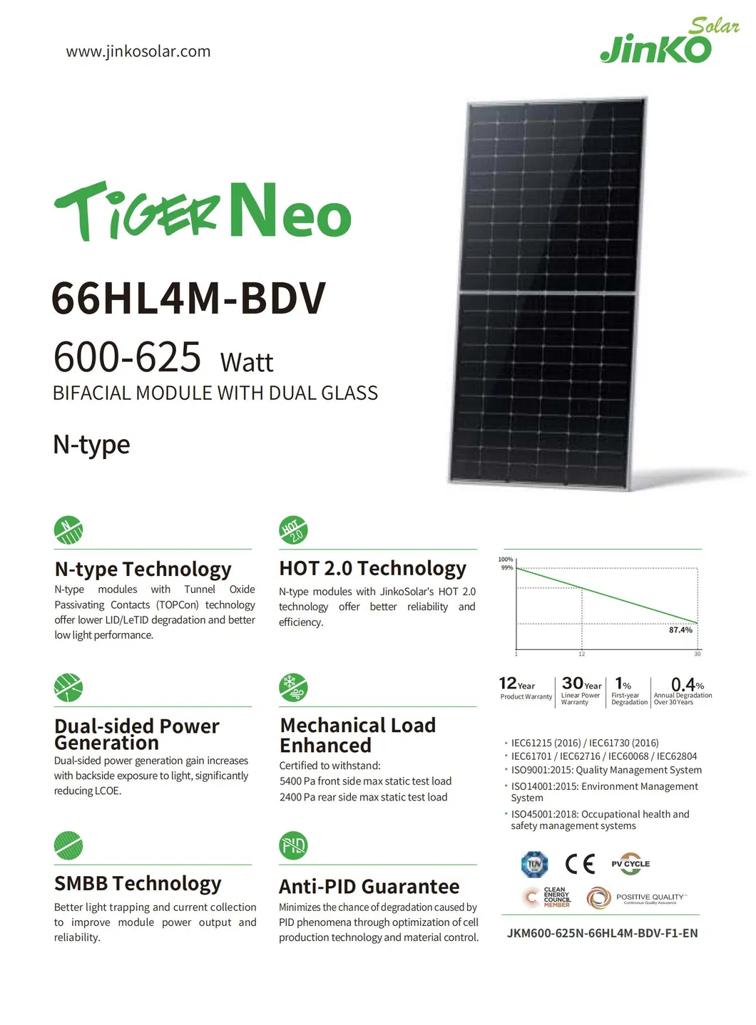 Solar Panel High Efficiency Power for Home Commercial Use