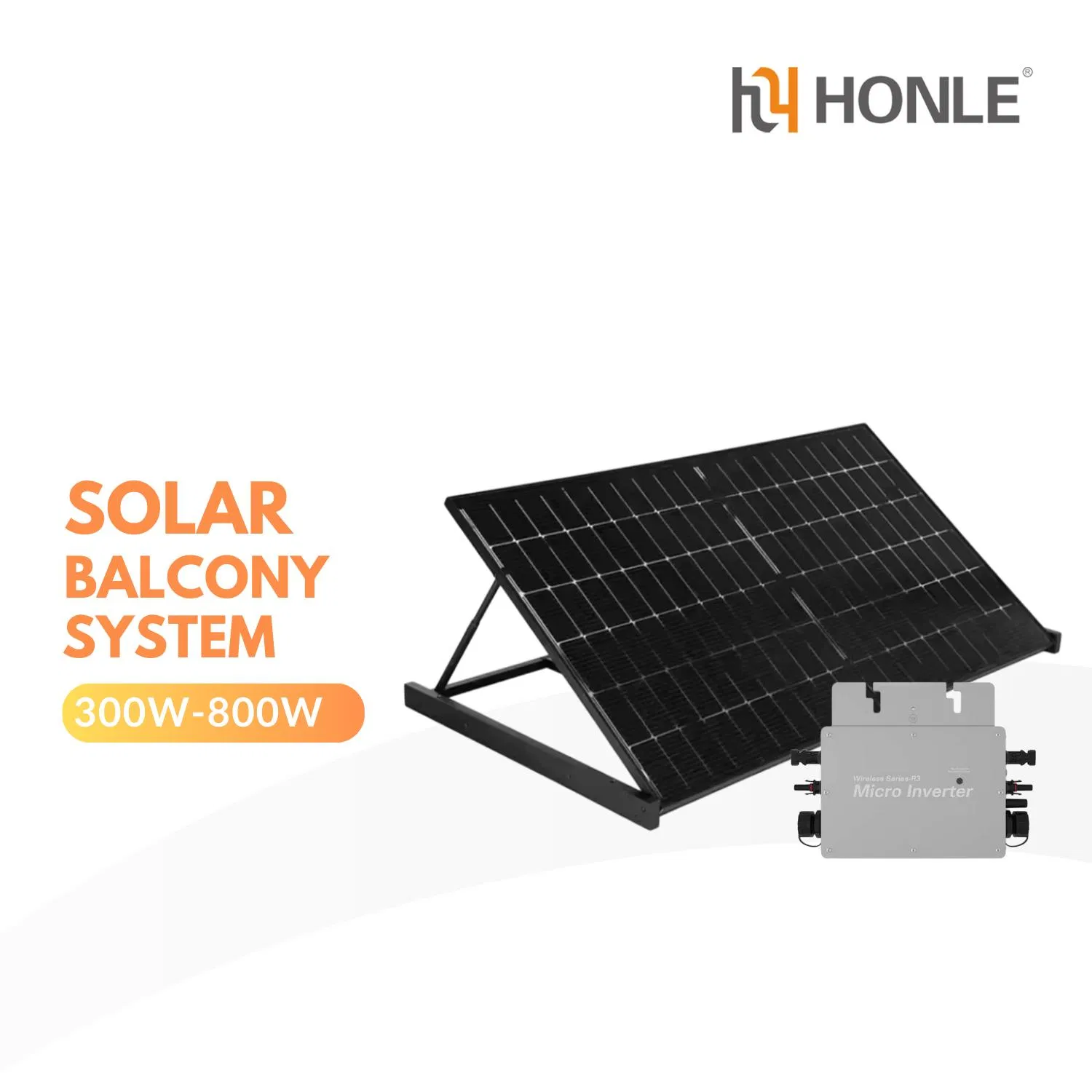 Hot Selling Honle Solar Kit Solar System 400W 600W 800W Balcony Europe Germany Smart Solar System