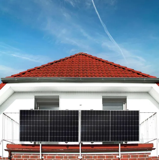 Solar Panels Complete Set Balcony Solar Bracket Mounting System Easy to Install