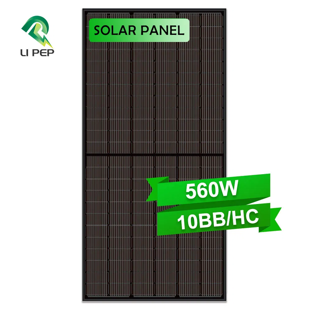 Excellent 540/550/560W All Black Shingled Modules Solar Renewable Energy Module Solar Panels