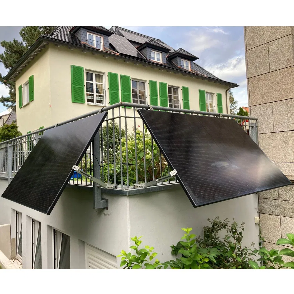 EU Home Use 600W 800W Plug Solar Kit Balcony Solar Panel Mounting System on Grid PV System