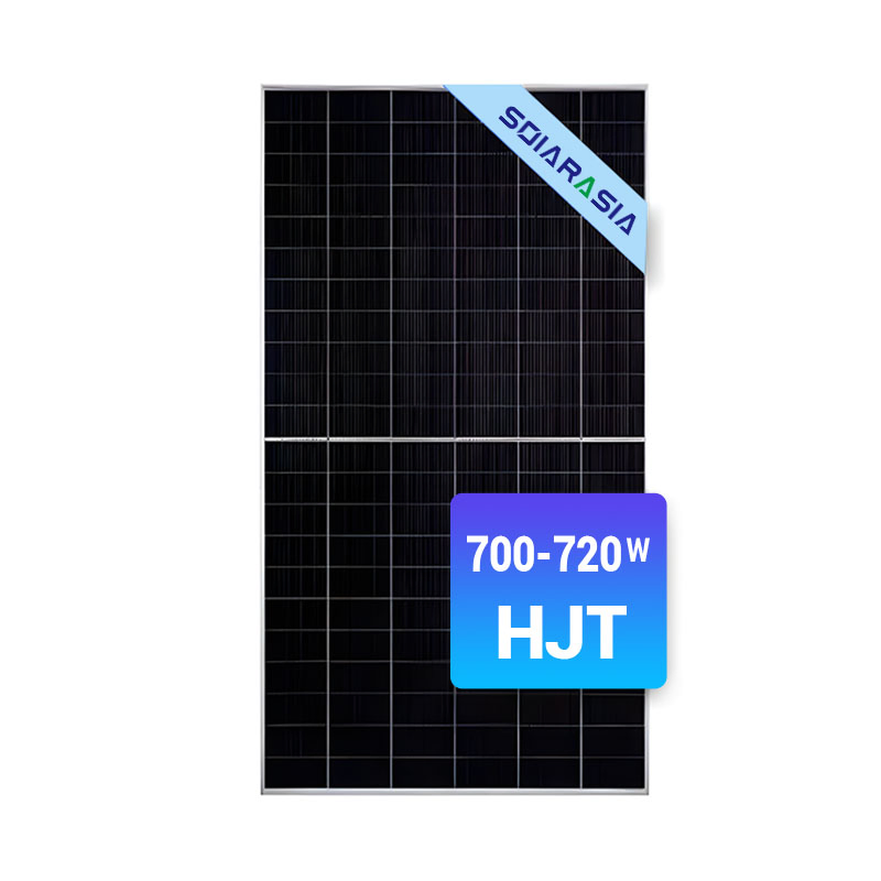 High Safety Manufacture 700W Bifacial Shingled Solar Power Panel Mono Hjt Technology Double Glass Solar Panel for Home Price