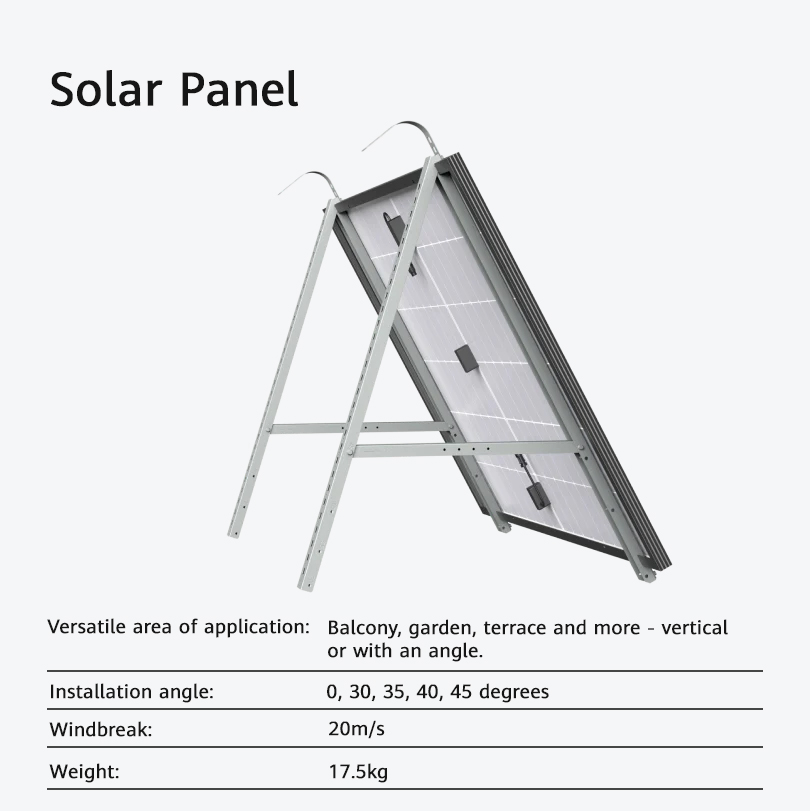 Best Selling Balcony 800W Solar Panel Power Systems Complete Kit 1000W Balcony Solar System