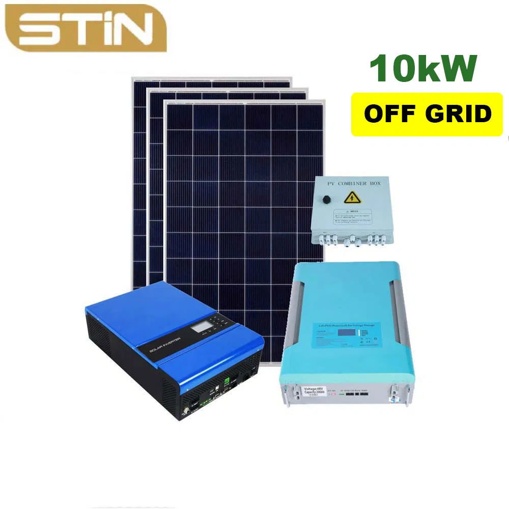 High Performance Wall Mounted LiFePO4 Home off Grid Power Systems Solar Kit