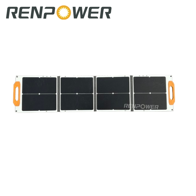 Sunpower 120W Portable Foldable Solar Panel Kit for Car Battery/RV/Garden/Home System